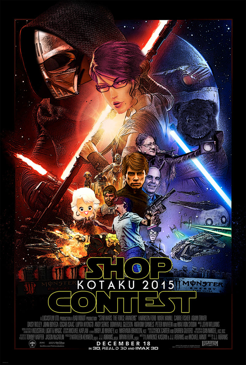 Illustration for article titled Kotaku 'Shop Contest: The 2015 Year-End All-Star Extravaganza: Winners!